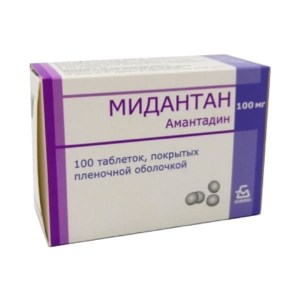 Midantan 100 mg 100 tablets